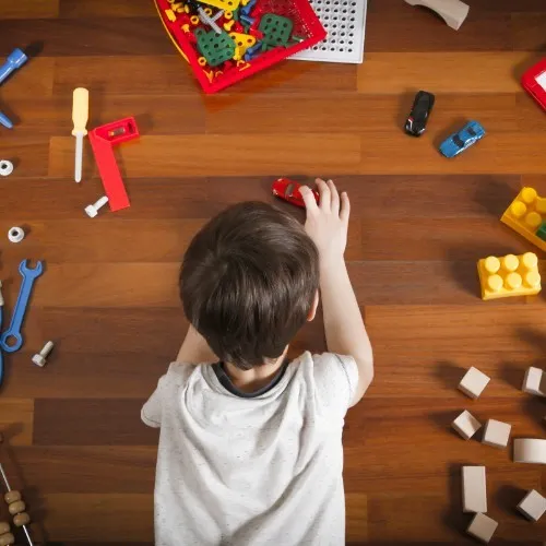 Kid playing with toycars | Jubilee Flooring & Decorating